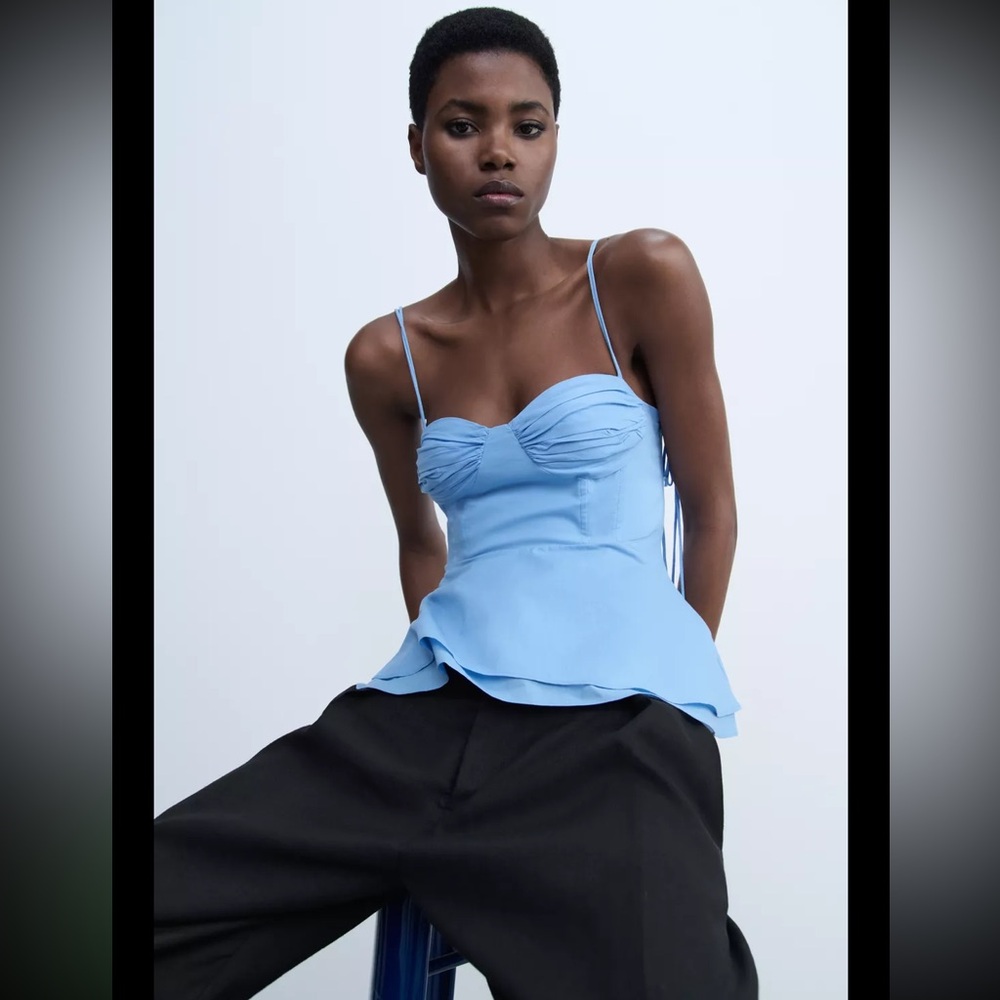 ZARA ZW collection bustier top - Picture 6 of 13